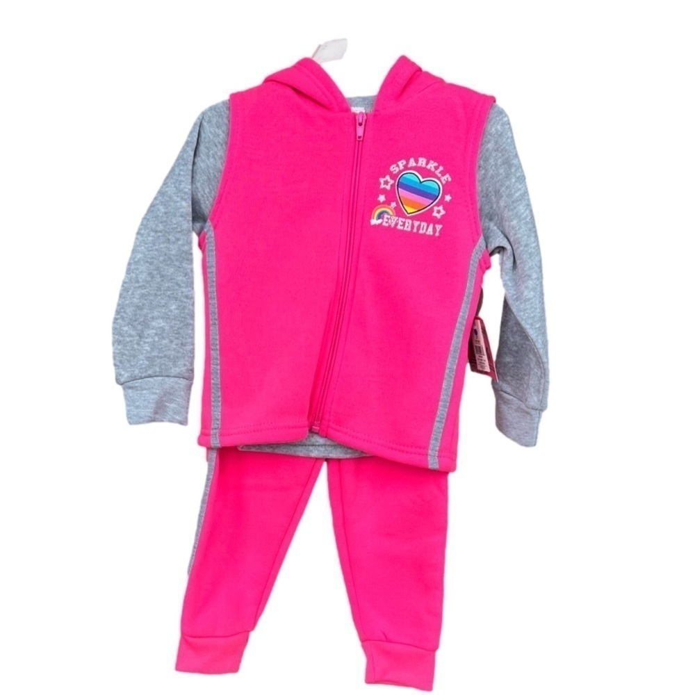 Toddler Three piece sweatsuit